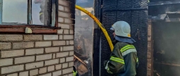 На Вінниччині під час пожежі важкі травми отримав 48-річний житель 