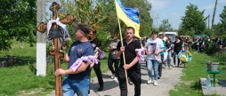 На Вінниччині прощались з Героєм АТО, який пішов з життя через хворобу