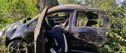 На Вінниччині рятували водія, якого затисло в салоні після серйозної ДТП