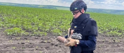 На Вінниччині сапери ДСНС знищили артилерійський снаряд