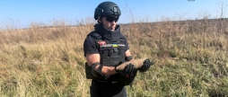 На Вінниччині сапери знищили 76-міліметровий снаряд