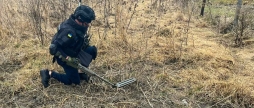 На Вінниччині сапери знищили два артилерійські снаряди та міну