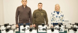 На Вінниччині військовим передали необхідне обладнання - 20 квадрокоптерів