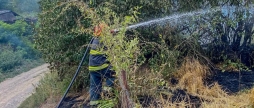На Вінниччині вигоріло сім гектарів землі