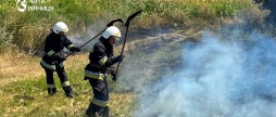 На Вінниччині за добу вигоріло понад дев'ять гектарів сухої стерні