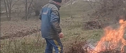 На Вінниччині зафіксували факт самовільного спалювання рослинності