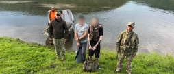 На Вінниччині затримали двох чоловіків, які вирішили вплав перетнути державний кордон