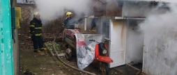 На Вінниччині згоріли лазня, літня кухня та господарча будівля