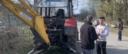 На вулиці Залізничній в Калинівці замінюють частину водогону
