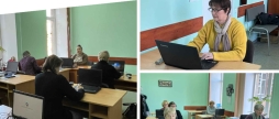 На заняттях з комп’ютерної грамотності у Вінницькому терцентрі вчать засад кібербезпеки