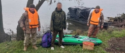 Намагався переплисти Дністер на гумовому каяку – на Вінниччині затримали 37-річного чоловіка