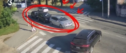Не дотримався дистанції у Вінниці зіткнулися три автомобілі