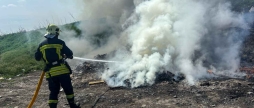 Нічна тривога на Ямпільщині та пожежа на підприємстві де на Вінниччині приборкували вогонь