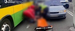 Переходила дорогу поруч із «зеброю» на вулиці Данила Нечая у Вінниці авто збило 38-річну жінку