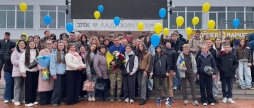 Після майже чотирьох років полону до Ладижина повернувся морський піхотинець