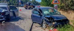 Поблизу Гайсині після ДТП стався витік газу з одного з авто