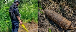Поблизу Вінниці знайшли та знищили снаряд часів Другої світової війни