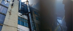Пожежа у Вінниці ДСНС ліквідувала займання смоли на навчально-виробничому об'єкті
