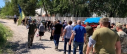 Позивний “Дід” Крижопільська громада прощалась з загиблим солдатом-гранатометником