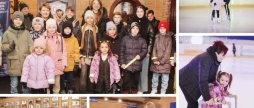 Право на дитинство у Вінниці малечі дали можливість вперше спробувати себе на ковзанах