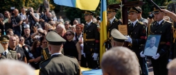 Прощання з політиком у Львові поховали Андрія Парубія