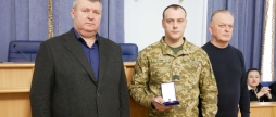 Прикордонник з Могилів-Подільського загону отримав Почесну відзнаку «За заслуги перед Вінниччиною»