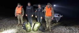 Прикордонники Могилів-Подільського загону затримали порушників у гідрокостюмах