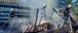 Пустощі п'ятирічної дитини спричинили пожежу на Вінниччині