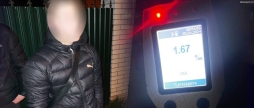 П'яний водій моторолера намагався втекти від вінницьких патрульних