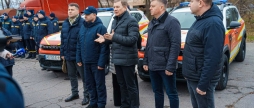 П’ять автівок отримали вінницькі рятувальники від Міжрегіонального координаційного гумштабу