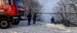 П’ять разів рятувальники Вінниччини вивільняли автівки зі снігових заметів