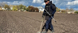 Сапери ДСНС знешкодили мінометну міну часів Другої світової у Бершадській громаді