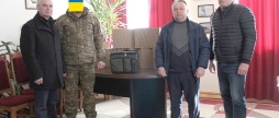 Ще вісім блоків Bandera Power передали калинівчани українським захисникам