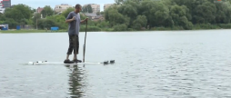 Вінничанин винайшов "лижі-водоходи"