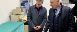Сергій Моргунов проінспектував нове сховище вінницької лікарні "швидкої"