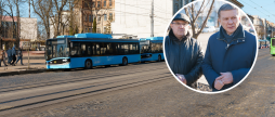 Сергій Моргунов: "У Вінниці вийшли на маршрути ще дев'ять тролейбусів Solaris"