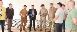 Ще 100 FPV-дронів від Вінницької громади отримали бійці 66 бригади та Міжнародного легіону