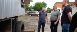 Ще одну мобільну лазню для військових виготовляють на Вінниччині за підтримки Гумштабу