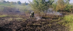 Сім пожеж в екосистемах сталося за добу на Вінниччині