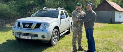 Сім’я загиблого прикордонника передала автомобіль Могилів-Подільському прикордонному загону