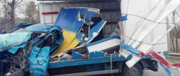 Смертельна троща на трасі М-21 на Вінниччині вантажівка влетіла у пасажирський автобус