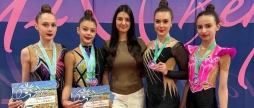 Срібло та бронза Ніцци як юні вінницькі гімнастки обійшли конкуренток із 20 країн світу