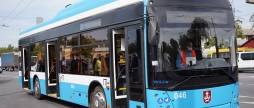 У Вінниці випробовують вже сьомий тролейбус VinLine з автономним ходом
