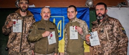 Тероборонців Вінницької бригади нагородили «Золотими хрестами» та медалями