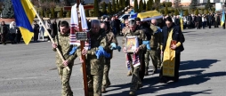 Тростянецька громада прощалась із 42-річним стрільцем-снайпером