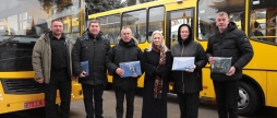 Три громади Тульчинського району отримали нові шкільні автобуси