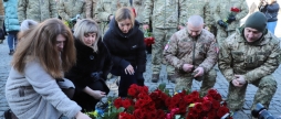 Три роки повномасштабного вторгнення у Вінниці вшанували пам’ять про загиблих