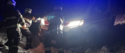 Три “швидкі” застрягли на засніжених дорогах Вінниччини за одну ніч