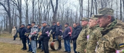 Тульчинська громада прощалась з хоробрим захисником, солдатом-кулеметником