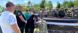 Тульчинська громада провела в останню путь полеглого Воїна Крижнія Богдана